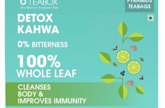 Teabox Detox Kahwa Herbal Tea | 50 Biodegradable T &hellip;