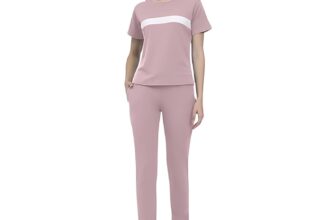 ALISBA Women’s Cotton Solid Tracksuit with R &hellip;