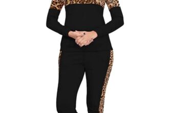 ALISBA Women’s Cotton Tiger Print Tracksuit  &hellip;