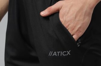 ATICX Slim Fit Lycra Jogger Track Pants for Men &# &hellip;