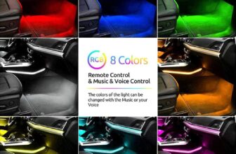 AutoBizarre 12 LED Multicolor Music Controlled Sou &hellip;