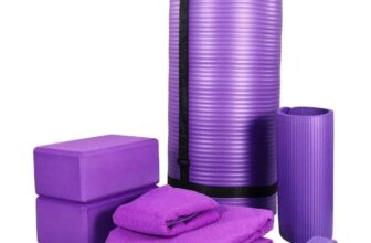 Complete Yoga Kit: Mat, Blocks, Towels & Stra &hellip;