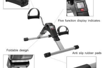 Foldable Mini Fitness Cycle Pedal Exerciser Bike G &hellip;