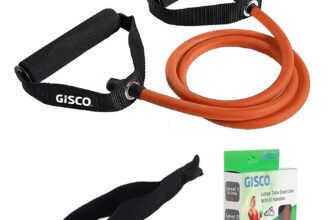 GISCO Resistance Tube with Foam Handles – Toning &hellip;