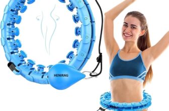 Hula Hoop with Adjustable Weights, Auto-Spinning B &hellip;