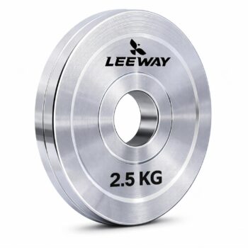 Leeway Calibrated Steel Weight Plates (2.5kg x 2)  &hellip;