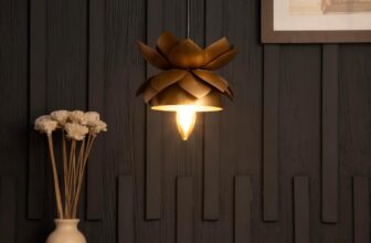 Lotus Pendant Light | Premium Metal Hanging Lamp w &hellip;