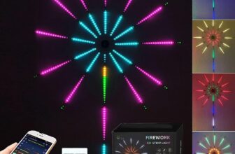 MIRADH Firework-Style Smart RGBIC LED Strip | Musi &hellip;