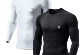 Men’s Cool Dry Short Sleeve Compression Shir &hellip;