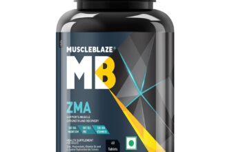 MuscleBlaze ZMA (60 Tablets) | For Muscle Strength &hellip;