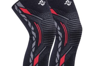 Nivia Knitted Knee Support, for Men, for Gym, Knee &hellip;
