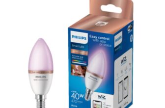 PHILIPS Smart 4.9W (Eq.40W) Candle RGB LED Bulb |  &hellip;