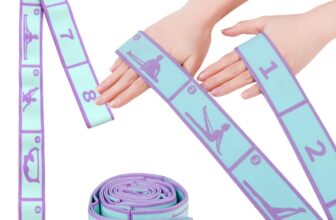 Proberos® Yoga Belt for All People, 8 Loops Stret &hellip;