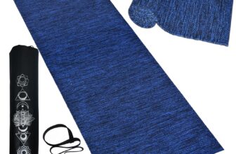 Pure Cotton Yoga Mat for Women and Men, Size- 60&# &hellip;