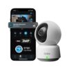 Qubo Smart 360° 3MP [2K] CCTV Camera | Wi-Fi Indo &hellip;