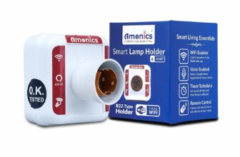 Smart Bulb Holder | App, IR Remote, Alexa & G &hellip;