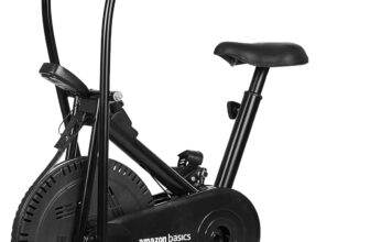 amazon basics Air Bike Exercise Cycle With Moving  &hellip;