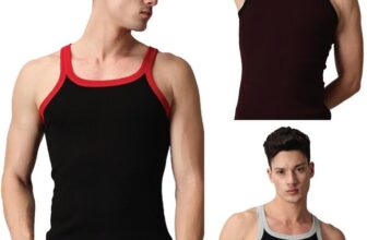 Lux Classic Gym Vest for Men | 100% Cotton Sleevel &hellip;