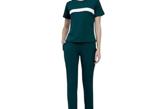 ALISBA Women’s Cotton Solid Tracksuit with R &hellip;