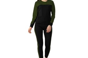 ALISBA Women’s Lycra Cotton Tracksuit Set wi &hellip;