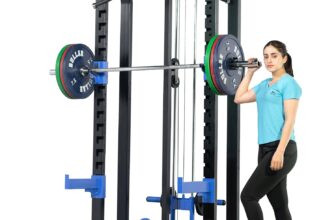 BULLAR Power Squat Rack with Pull Up Bar, Heavy-Du &hellip;