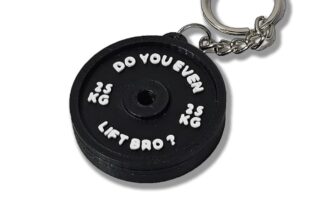 D&D 2 Pcs Gym Weight Plate Keychain for Fitne &hellip;