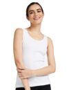Enamor Sleeveless Scoop Neck Regular Length Tank T &hellip;