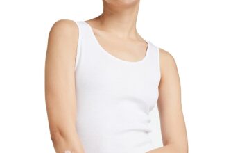 Enamor Sleeveless Scoop Neck Regular Length Tank T &hellip;