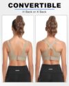 GLAMORAS Women Polyester Spandex High Impact Front &hellip;