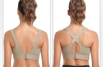 GLAMORAS Women Polyester Spandex High Impact Front &hellip;