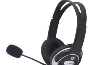 HP Wired On Ear Headphones with Mic with 3.5 Mm Dr &hellip;