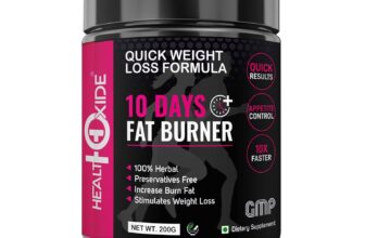 HealthOxide 10 Days Fat Burner Powder | Natural We &hellip;
