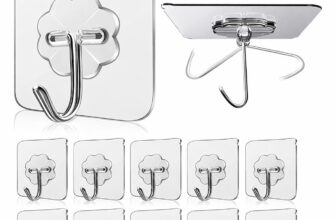 JIALTO Adhesive Hooks, Heavy Duty 5 kg Wall Hooks, &hellip;