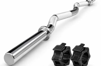 LEEWAY Gym Barbell Rod | Curl Rod 3 Feet | 28mm |  &hellip;