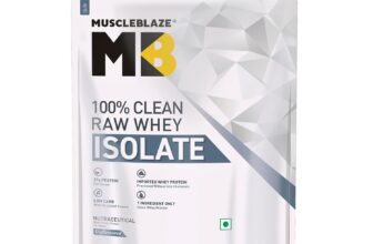 MuscleBlaze 100% Clean Raw Whey Protein Isolate, U &hellip;