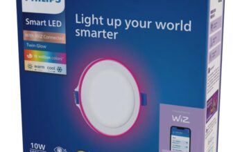 Philips 10W Twin Glow Smart Wi-Fi Led Dl Tunable,  &hellip;