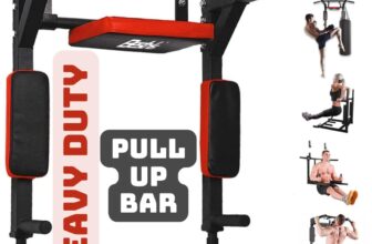 RedBuild Pull Up Bar & Dip Station 3 In 1  &hellip;