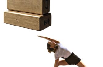 SET OF-2 Wooden Yoga Block, Pure Wood Handstand Bl &hellip;