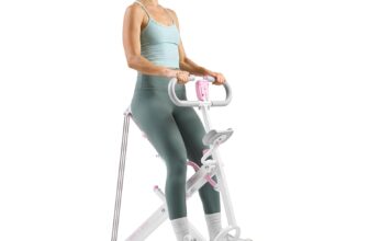 Sunny Health & Fitness Pink Row-N-Ride Plus,  &hellip;