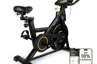 The Cube Club Bluetooth Enabled Exercise Spin Bike &hellip;