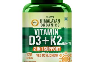 Vlado’s Himalayan Organics Vitamin D3 K2 Supplem &hellip;