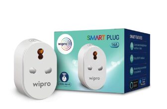 Wipro 16A Wi-Fi Smart Plug with Energy Monitoring- &hellip;