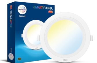 Wipro Garnet 6W Smart Panel Ceiling Light | CCT, W &hellip;