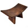 Wooden Curved Antique Finish Meditation Bench | Se &hellip;