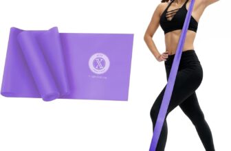 XFyt Light Resistance Bands for Exercise, Yoga, Pi &hellip;
