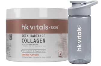 hk vitals Marine Collagen Supplement (Orange, 100g &hellip;