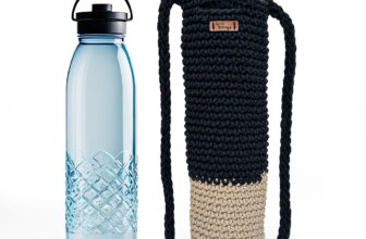Crochet Sling Bottle Bag Handmade Cotton Water   &hellip;