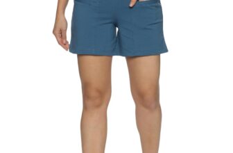 DOMIN8 Women’s Solid Training Shorts with El &hellip;