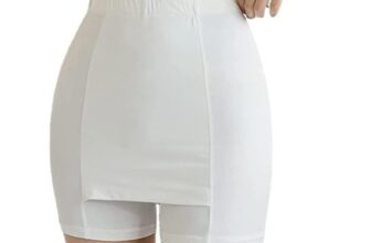 Double-Layer Front Crotch Ice Silk Safety Shorts,W &hellip;