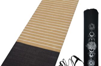 Handwoven Yoga Mat for Women & Men, Pure Cott &hellip;